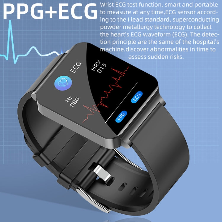 KS03 1.72 inch Color Screen Smart Watch,Support Heart Rate Monitoring / Blood Pressure Monitoring(Black) - free shipping - PMC TechLife - Order now!
