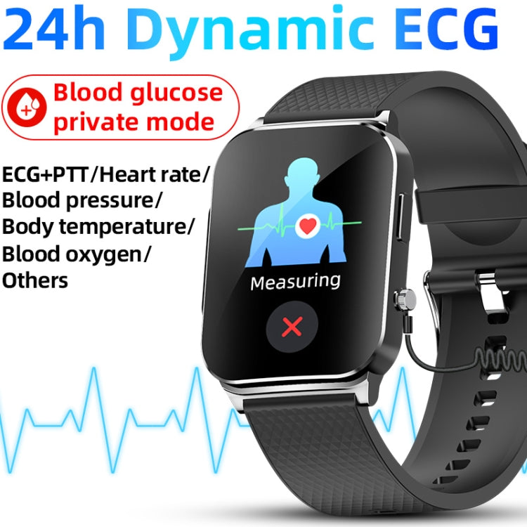 EP03 1.83 inch Color Screen Smart Watch,Support Heart Rate Monitoring / Blood Pressure Monitoring(Black) - free shipping - PMC TechLife - Order now!