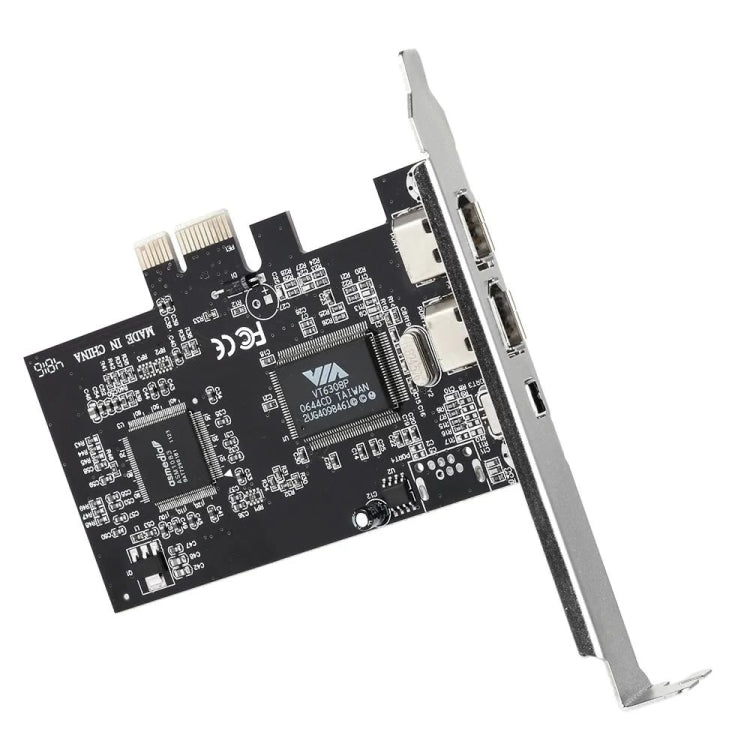 PCI-E 3 Ports 1394a 1394b Firewire Expansion Card 2 x 6 Pin + 1 x 4 Pin for Desktop PC - Add-on Cards by PMC TechLife | Online Shopping South Africa | PMC TechLife