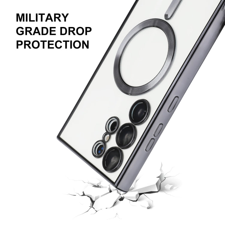 For Samsung Galaxy S23 Ultra 5G ENKAY Electroplated MagSafe Shockproof TPU Phone Case with Lens Film(Gold) - free shipping - PMC TechLife - Order now!
