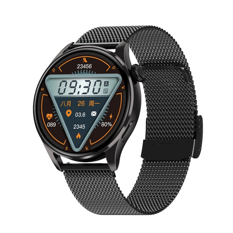 Q3 Max 1.36 inch Color Screen Smart Watch,Steel Strap,Support Heart Rate Monitoring / Blood Pressure Monitoring(Black) - free shipping - PMC TechLife - Order now!
