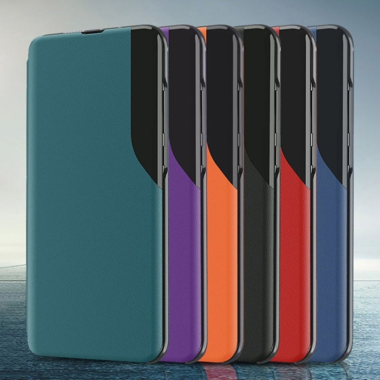 For Samsung Galaxy A34 5G Attraction Flip Holder Leather Phone Case(Purple) - free shipping - PMC TechLife - Order now!