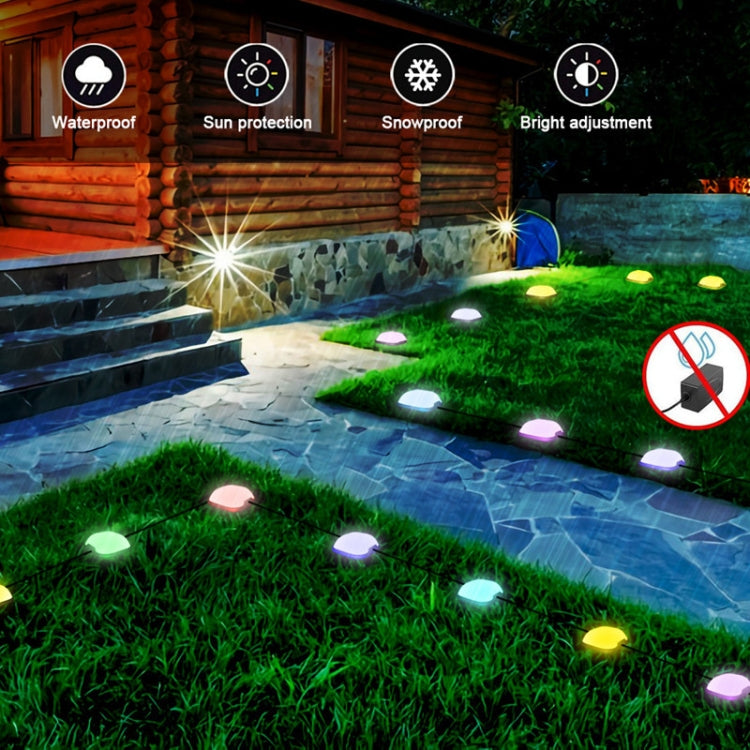 CP01 Outdoor WIFI Smart APP Control Garden Lamp Music Sync Outdoor Ground Lights(US Plug) - Buried Lights by PMC TechLife | Online Shopping South Africa | PMC TechLife