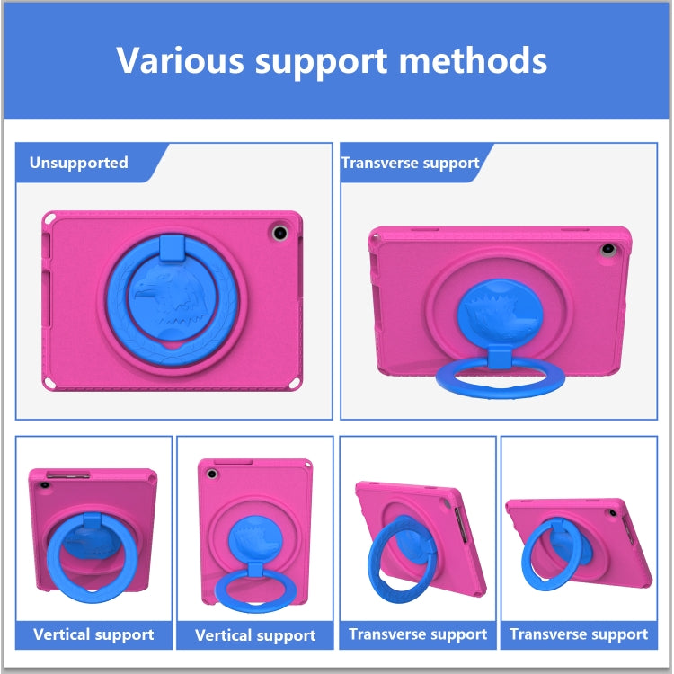 For Lenovo Tab M10 3rd Gen 10.1 TB-328 EVA Hard PC Shockproof Tablet Case(RoseRed) - free shipping - PMC TechLife - Order now!