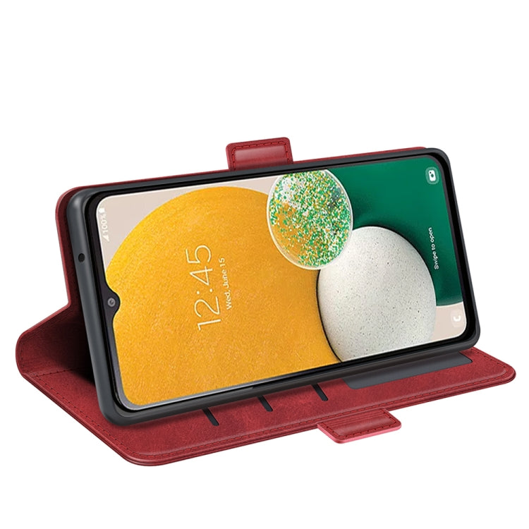 For Samsung Galaxy A14 5G Dual-side Magnetic Buckle Leather Phone Case(Red) - free shipping - PMC TechLife - Order now!