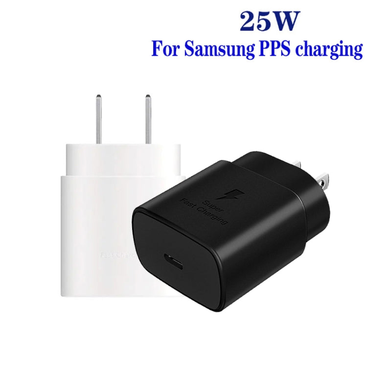 TA800 PD / PPS 25W Type-C Port Charger for Samsung, US Plug(Black) - USB Charger by PMC TechLife | Online Shopping South Africa | PMC TechLife