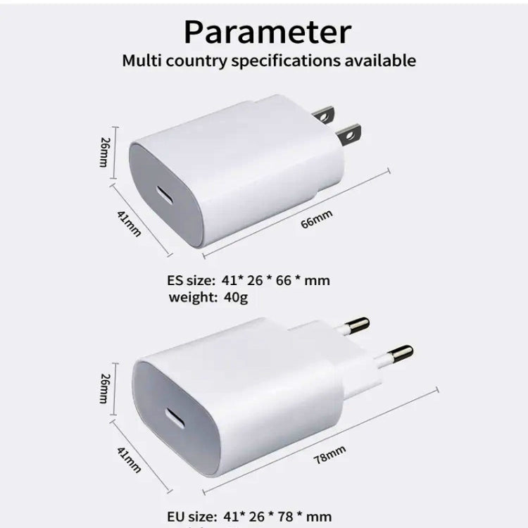 TA800 PD / PPS 25W Type-C Port Charger for Samsung, EU Plug(White) - free shipping - PMC TechLife - Order now!
