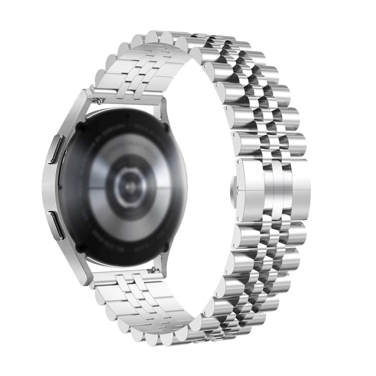 For Huawei Watch GT3 SE Five Bull Half Round Stainless Steel Watch Band + Strap Removal Tool(Silver) -  by PMC TechLife | Online Shopping South Africa | PMC TechLife