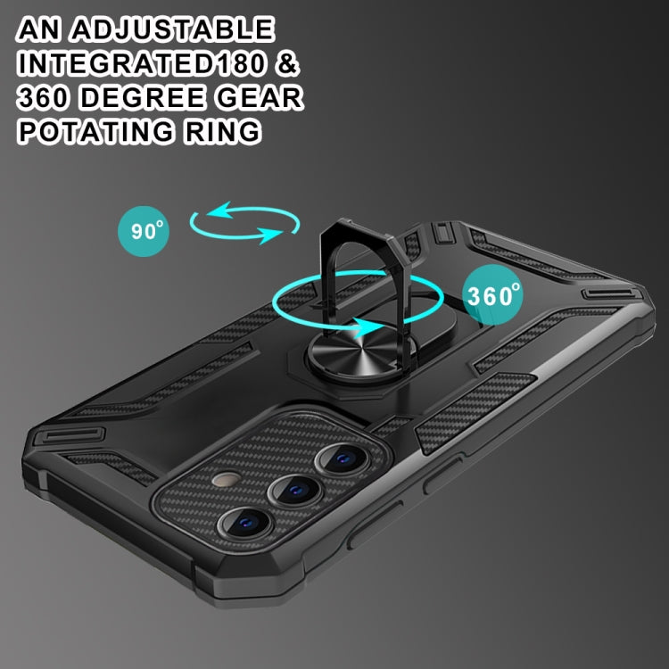 For Samsung Galaxy A54 5G Warship Armor 2 in 1 Shockproof Phone Case(Black) - Galaxy Phone Cases by PMC TechLife | Online Shopping South Africa | PMC TechLife | Buy Now Pay Later Mobicred