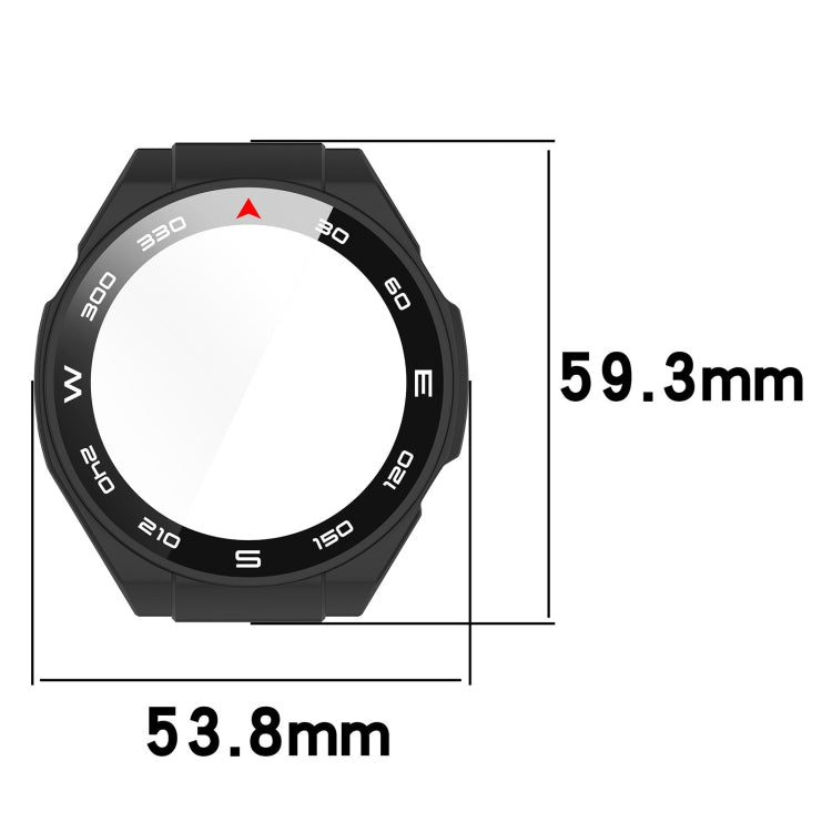 For Huawei Watch Ultimate PC+ Toughened Film Integrated Watch Protective Case(Starlight) - Smart Wear by PMC TechLife | Online Shopping South Africa | PMC TechLife