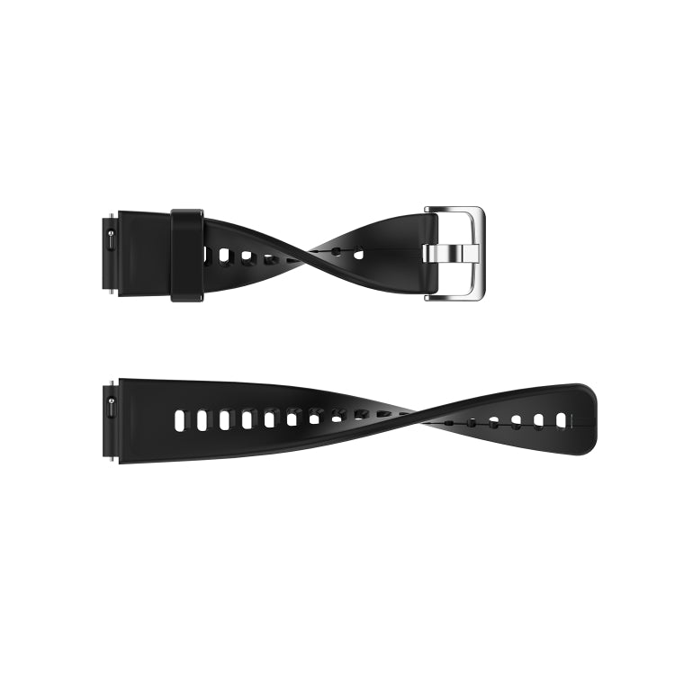 For Huawei Band 7 Solid Color Silicone Watch Band(Grey) - Smart Wear by PMC TechLife | Online Shopping South Africa | PMC TechLife