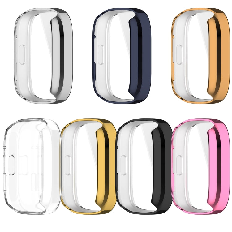 For Redmi Watch 3 Lite TPU Fully Enclosed Watch Protective Case(Pink) - Smart Wear by PMC TechLife | Online Shopping South Africa | PMC TechLife