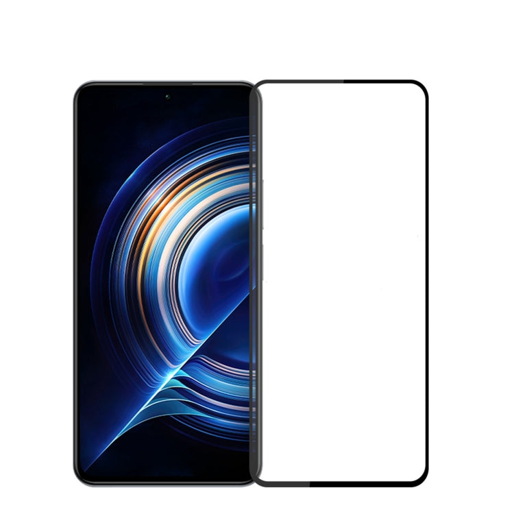 For Xiaomi Redmi Note 12 Turbo PINWUYO 9H 2.5D Full Screen Tempered Glass Film(Black) -  by PINWUYO | Online Shopping South Africa | PMC TechLife | Buy Now Pay Later Mobicred