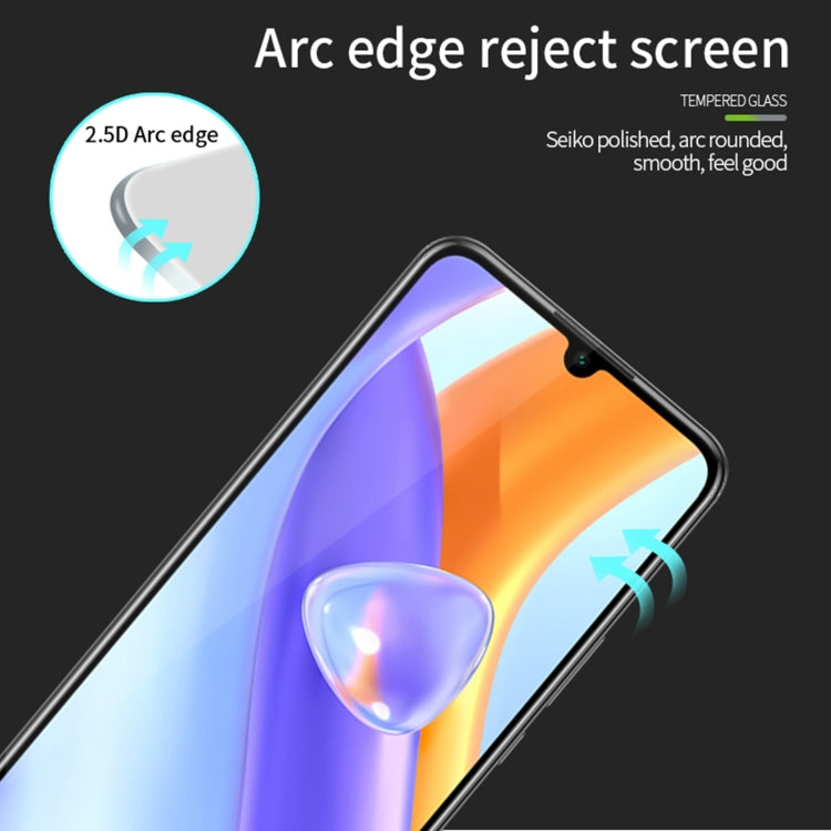 For Huawei Enjoy 60 PINWUYO 9H 2.5D Full Screen Tempered Glass Film(Black) - Huawei Tempered Glass by PINWUYO | Online Shopping South Africa | PMC TechLife | Buy Now Pay Later Mobicred