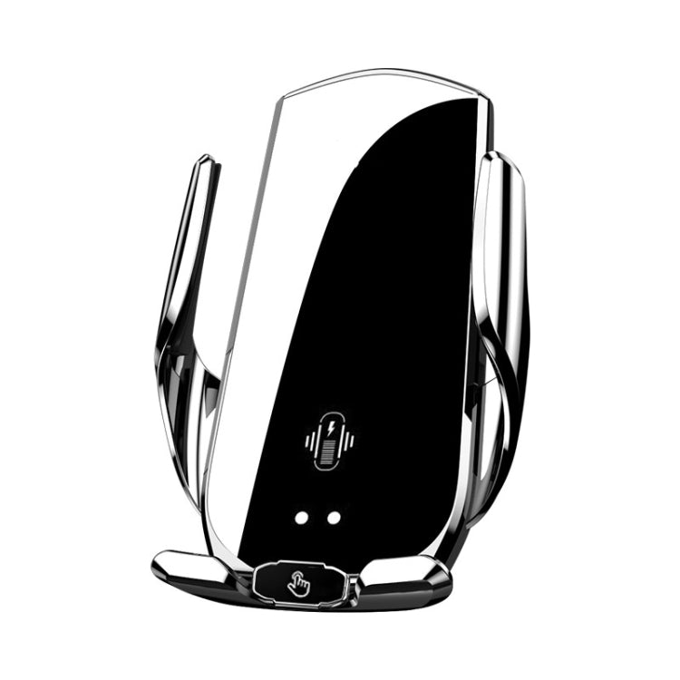 A2 Car Mobile Phone Bracket Wireless 15W Fast Charging Automatic Smart Sensor Stand(Black) - Wireless Charger Holders by PMC TechLife | Online Shopping South Africa | PMC TechLife