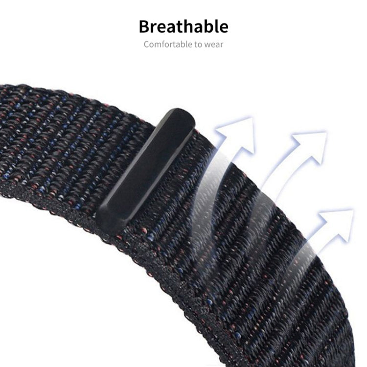 For Xiaomi Mi Band 8 ENKAY Hat-Prince 2 in 1 Set Full Coverage Screen Protector + Nylon Loop Watch Band(Blue+Yellow) - free shipping - PMC TechLife - Order now!