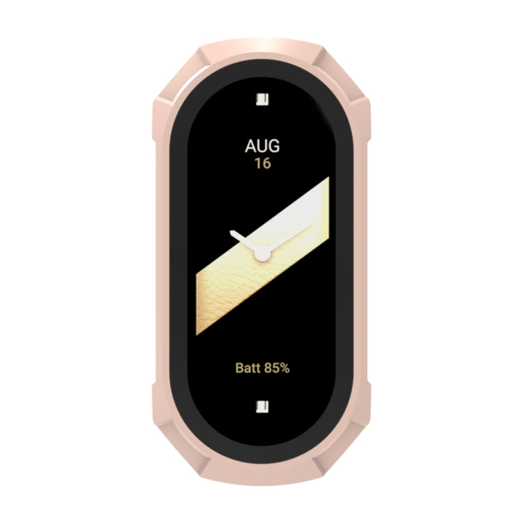 For Xiaomi Mi Band 8 ENKAY Hat-Prince Full Coverage PC Frame + Tempered Glass Film Watch Case(Green) - free shipping - PMC TechLife - Order now!