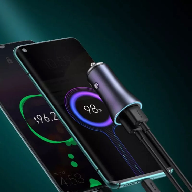 P20 38W PD3.0 20W + QC3.0 USB Safety Hammer Car Charger(Red) - Car Charger by PMC TechLife | Online Shopping South Africa | PMC TechLife