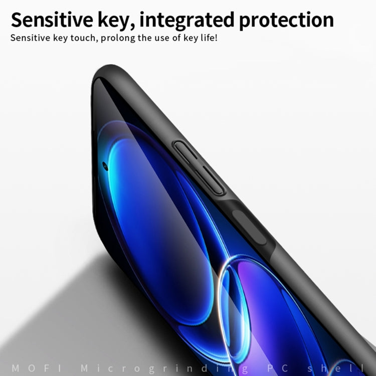 For Xiaomi Redmi Note 12 Pro 5G Global MOFI Frosted PC Ultra-thin Hard Phone Case(Red) - free shipping - PMC TechLife - Order now!