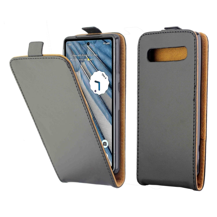 For Google Pixel 7A Vertical Flip Leather Phone Case with Card Slot(Black) - free shipping - PMC TechLife - Order now!