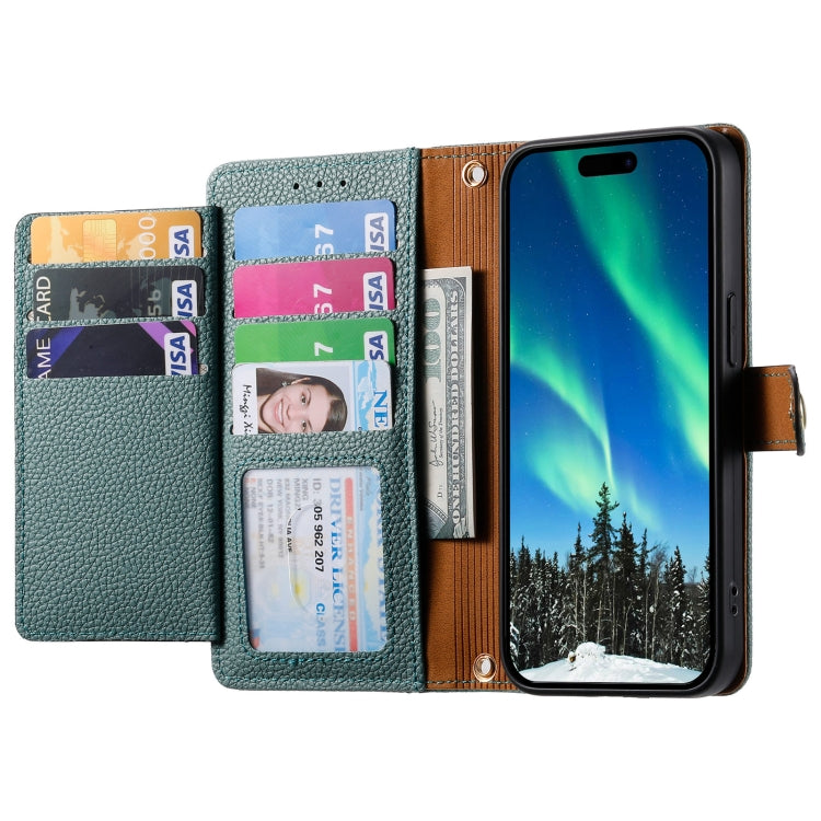 For iPhone 11 Pro Max Love Zipper Lanyard Leather Phone Case(Green) - free shipping - PMC TechLife - Order now!