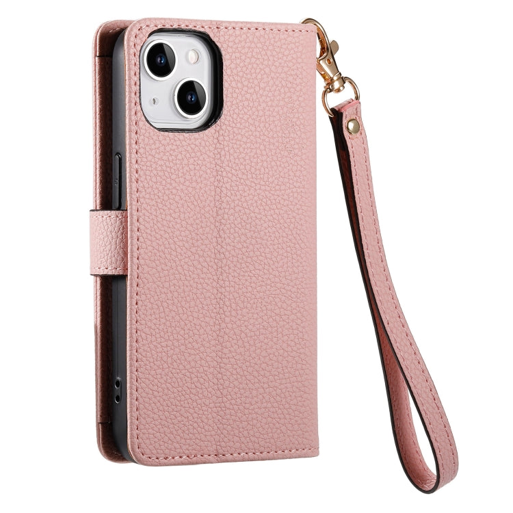 For iPhone 6 / 6s Love Zipper Lanyard Leather Phone Case(Pink) - free shipping - PMC TechLife - Order now!