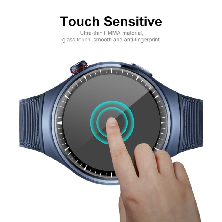 2pcs For Huawei Watch 4 Pro ENKAY 3D Full Coverage Soft PC Edge + PMMA HD Screen Protector Film - Screen Protector by ENKAY | Online Shopping South Africa | PMC TechLife | Buy Now Pay Later Mobicred