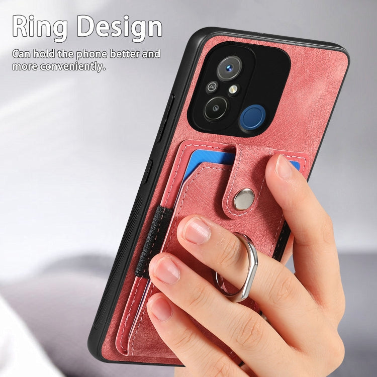 For Redmi Note 12 Pro+ Retro Skin-feel Ring Card Wallet Phone Case(Purple) - free shipping - PMC TechLife - Order now!