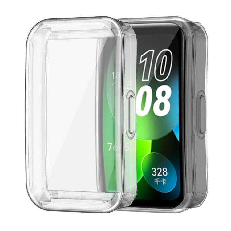 For Huawei Band 8 ENKAY Hat-Prince Full Coverage Transparent Soft TPU Watch Case with Screen Protection - Watch Cases by ENKAY | Online Shopping South Africa | PMC TechLife