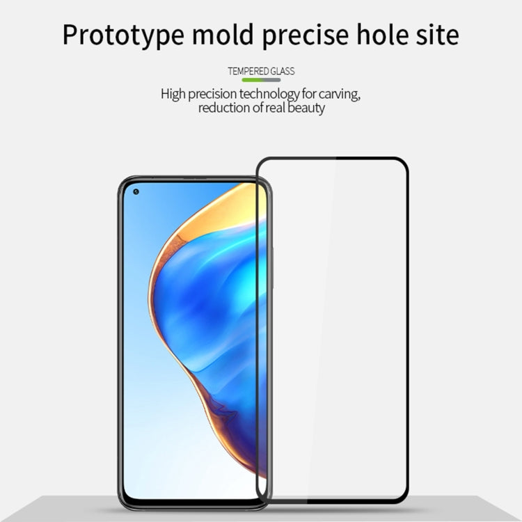 For Realme Narzo 60 PINWUYO 9H 2.5D Full Screen Tempered Glass Film(Black) - Realme Tempered Glass by PINWUYO | Online Shopping South Africa | PMC TechLife | Buy Now Pay Later Mobicred