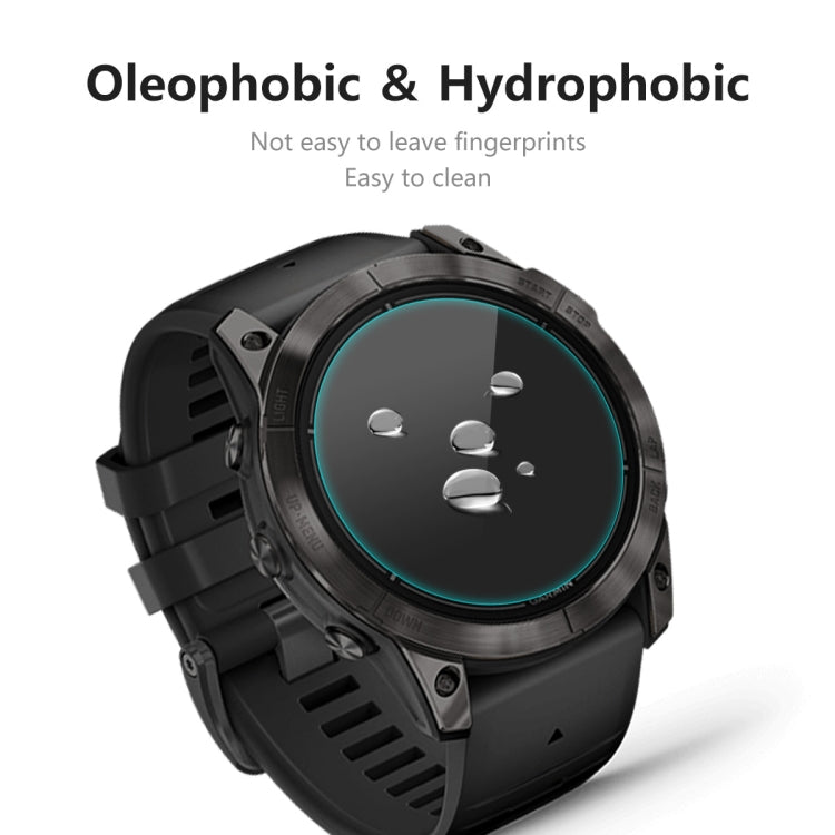 For Garmin Epix Pro Gen 2 51mm 2pcs ENKAY 0.2mm 9H Tempered Glass Screen Protector Watch Film - Screen Protector by ENKAY | Online Shopping South Africa | PMC TechLife