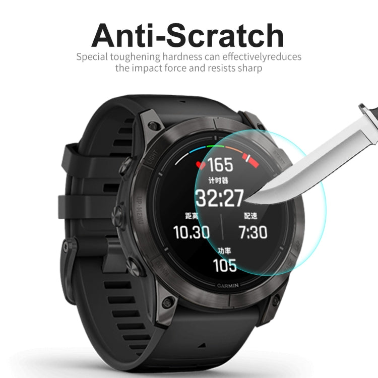 For Garmin Epix Pro Gen 2 51mm 2pcs ENKAY 0.2mm 9H Tempered Glass Screen Protector Watch Film - Screen Protector by ENKAY | Online Shopping South Africa | PMC TechLife