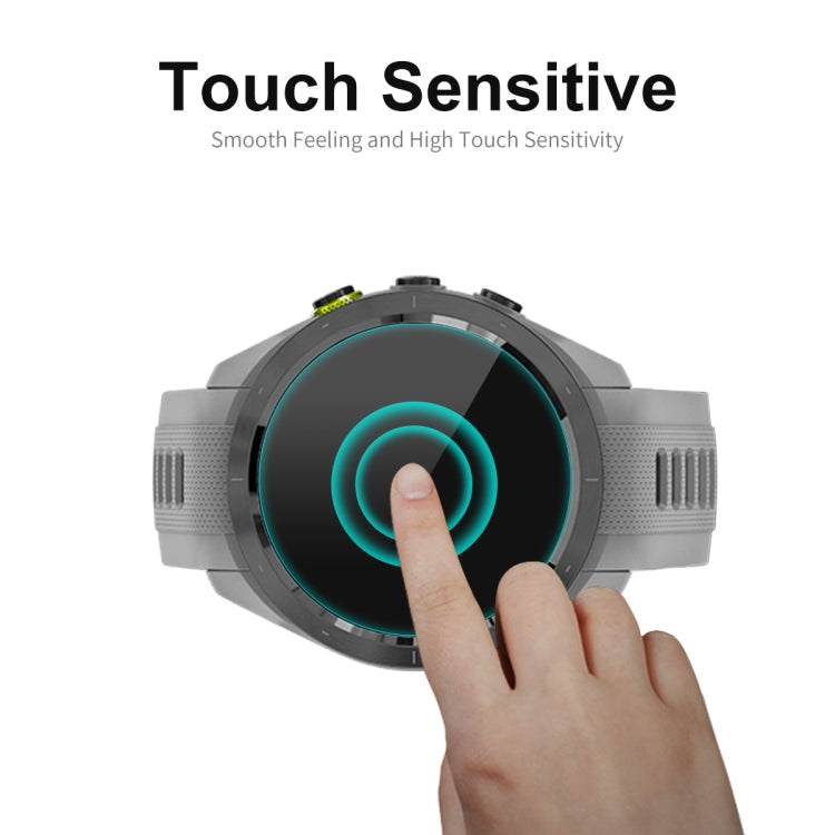 Compatible with Garmin Approach S70 42mm 5pcs ENKAY 0.2mm 9H Tempered Glass Screen Protector Watch Film - Screen Protector by ENKAY | Online Shopping South Africa | PMC TechLife | Buy Now Pay Later Mobicred