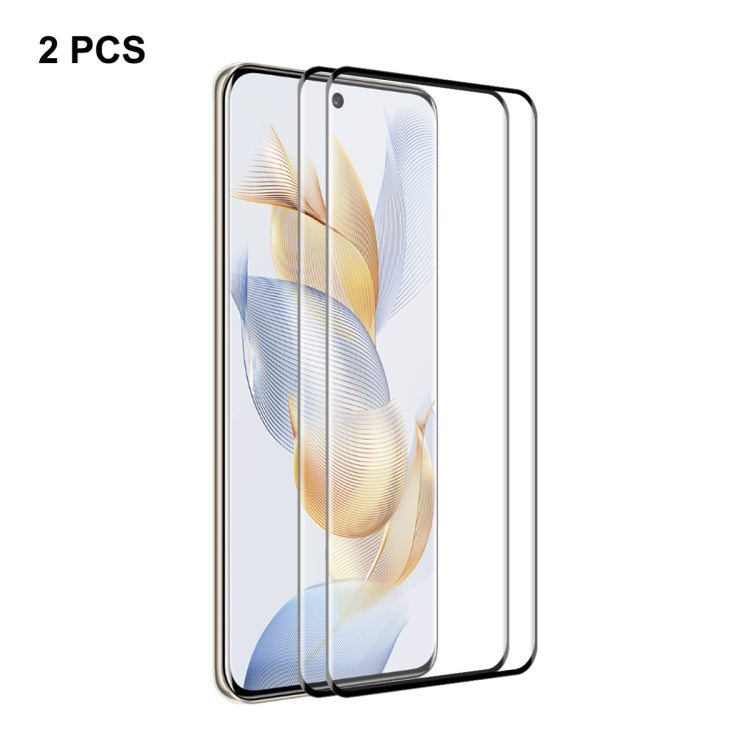 For Honor 90 2pcs ENKAY Hat-Prince 3D Curved Full Glue High Sense Tempered Glass Film - Honor Tempered Glass by ENKAY | Online Shopping South Africa | PMC TechLife | Buy Now Pay Later Mobicred