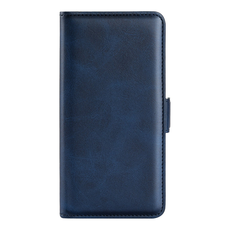 For iPhone 15 Pro Dual-side Magnetic Buckle Horizontal Flip Leather Phone Case(Dark Blue) - free shipping - PMC TechLife - Order now!