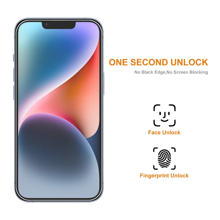 For iPhone 15 10pcs ENKAY 0.26mm 9H 2.5D High Aluminum-silicon Tempered Glass Film - iPhone 15 Tempered Glass by ENKAY | Online Shopping South Africa | PMC TechLife | Buy Now Pay Later Mobicred