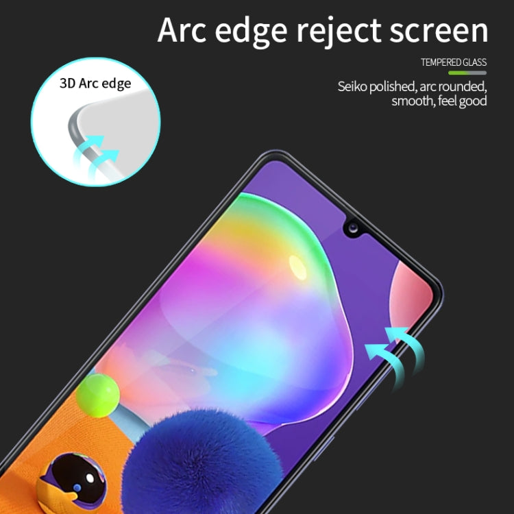 For Samsung Galaxy A05  PINWUYO 9H 3D Full Screen Explosion-proof Tempered Glass Film(Black) - Galaxy Tempered Glass by PINWUYO | Online Shopping South Africa | PMC TechLife | Buy Now Pay Later Mobicred