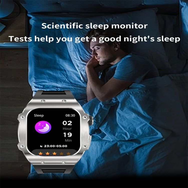 AK55 1.91 inch IP67 Waterproof Color Screen Smart Watch,Support Heart Rate / Blood Pressure / Blood Oxygen Monitoring(Red) - Smart Watches by PMC TechLife | Online Shopping South Africa | PMC TechLife | Buy Now Pay Later Mobicred