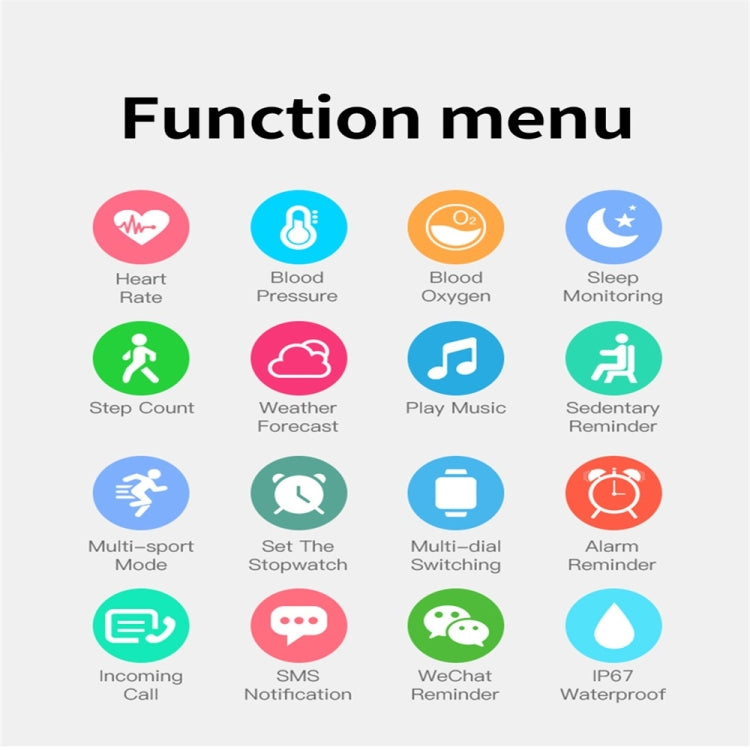 Y83 1.83 inch Color Screen Smart Watch,Support Heart Rate / Blood Pressure / Blood Oxygen / Blood Glucose Monitoring(Black) - free shipping - PMC TechLife - Order now!