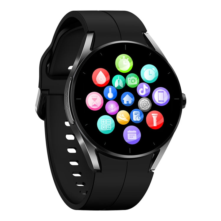 KS05 1.32 inch IP67 Waterproof Color Screen Smart Watch,Support Blood Oxygen / Blood Glucose / Blood Lipid Monitoring(Black) - Smart Watches by PMC TechLife | Online Shopping South Africa | PMC TechLife | Buy Now Pay Later Mobicred