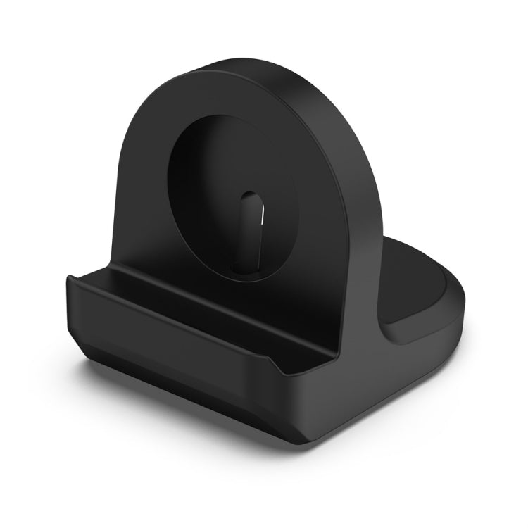 For Samsung Galaxy Watch6 / Watch6 Classic / Watch5 / Watch5 Pro JUNSUNMAY Silicone Charger Stand Non-Slip Base(Black) - Charger by JUNSUNMAY | Online Shopping South Africa | PMC TechLife | Buy Now Pay Later Mobicred