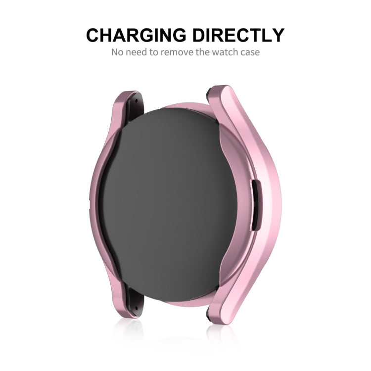For Samsung Galaxy Watch6 Classic 47mm ENKAY Hat-Prince Electroplated Soft TPU Case + 0.2mm 9H Glass Screen Protector(Golden) - free shipping - PMC TechLife - Order now!