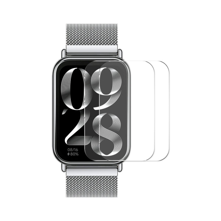 For Xiaomi Mi Band 8 Pro 2pcs ENKAY 0.2mm 9H Tempered Glass Screen Protector Watch Film - Screen Protector by ENKAY | Online Shopping South Africa | PMC TechLife
