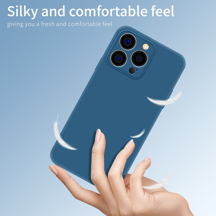 For iPhone 15 Pro Max PINWUYO Sense Series Liquid Silicone TPU Phone Case(Blue) - free shipping - PMC TechLife - Order now!