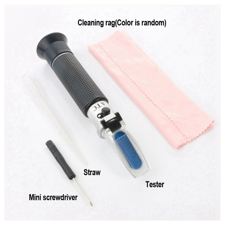 RZ116 Refractometer Alcohol Portable Automatic Digital Refractometer 0-80 Glycol Handheld Atc Brix Refractometer Beer Box - free shipping - PMC TechLife - Order now!