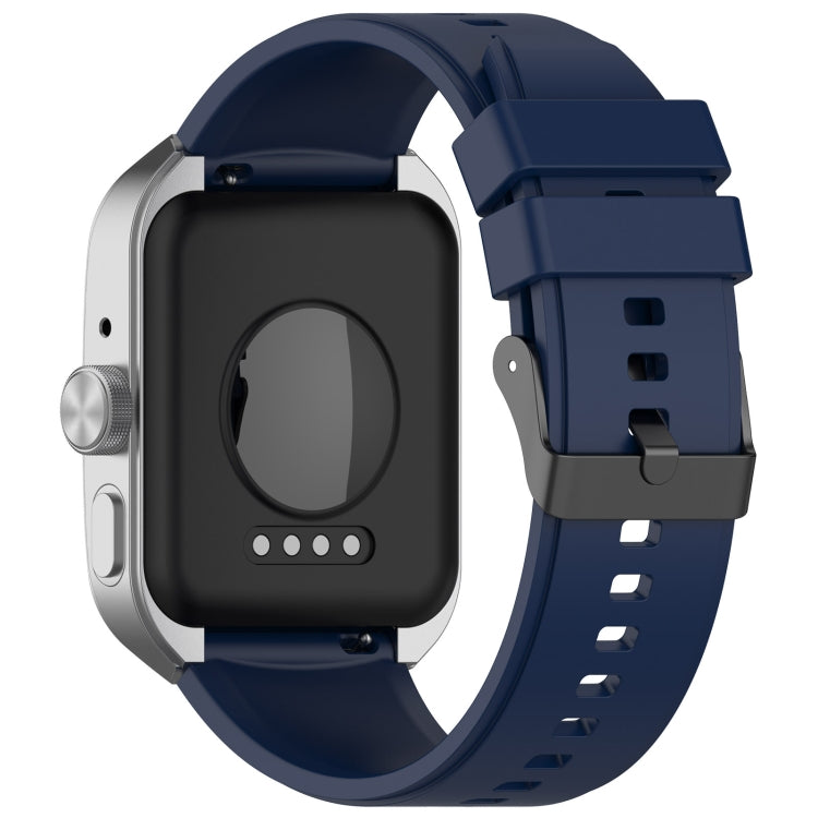 For OPPO Watch 4 Pro 22mm Solid Color Silicone Watch Band(Midnight Blue) - free shipping - PMC TechLife - Order now!