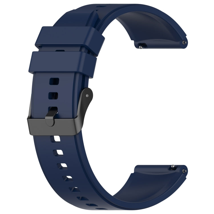 For OPPO Watch 4 Pro 22mm Solid Color Silicone Watch Band(Midnight Blue) - free shipping - PMC TechLife - Order now!