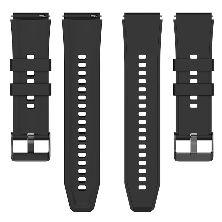For OPPO Watch 4 Pro 22mm Solid Color Silicone Watch Band(Dark Green) -  by PMC TechLife | Online Shopping South Africa | PMC TechLife
