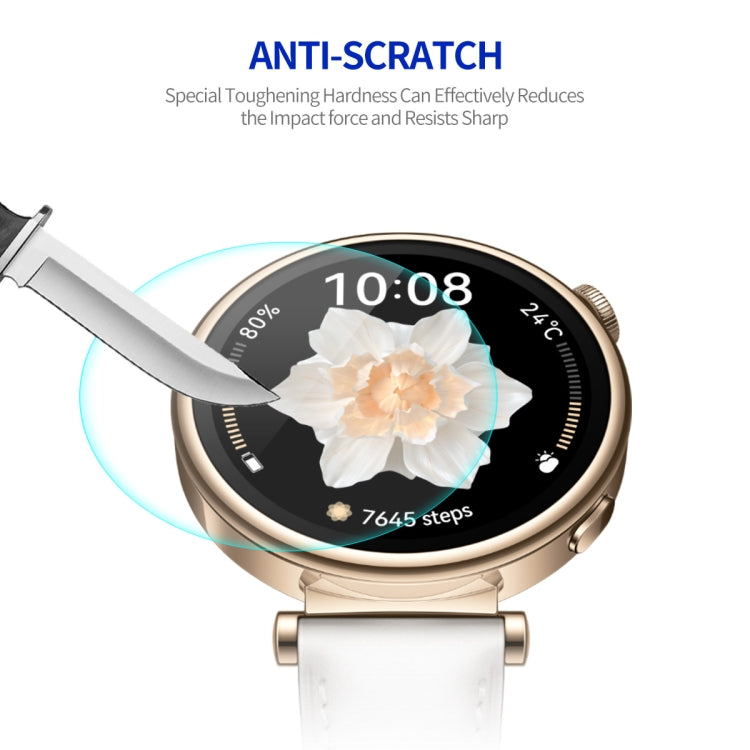 For Huawei Watch GT 4 41mm 5pcs ENKAY Hat-Prince 0.2mm 9H Tempered Glass Screen Protector Watch Film - Screen Protector by ENKAY | Online Shopping South Africa | PMC TechLife | Buy Now Pay Later Mobicred