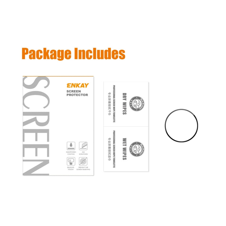For Amazfit Cheetah / Cheetah Pro ENKAY ENKAY 3D Full Coverage Soft PC Edge PMMA HD Screen Film - Screen Protector by ENKAY | Online Shopping South Africa | PMC TechLife | Buy Now Pay Later Mobicred